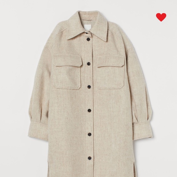 H&M long shacket - Picture 2 of 6